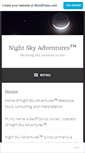 Mobile Screenshot of nightskyadventures.com